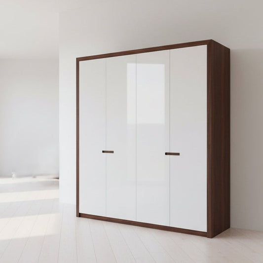 FRIEDELS TASSIE OAK WARDROBE WITH 4 DOORS - CUSTOM MADE - MyChocolateWood