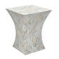 NOBELL MOTHER OF OF PEARLHAND MADE SIDE TABLE/LAMP TABLE - MyChocolateWood
