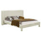 MARIBO FABRIC QUEEN BED OATMEAL - MyChocolateWood