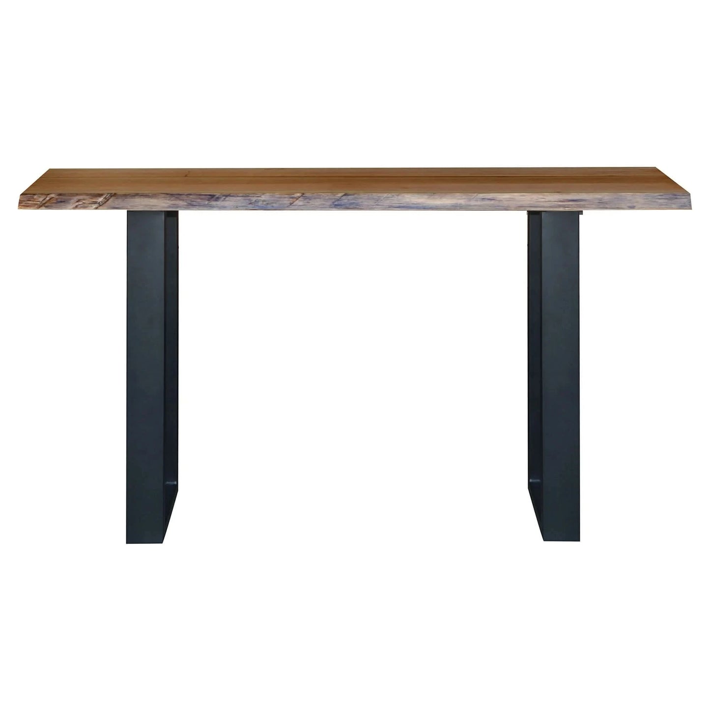 KESHAM MESSMATE  CONSOLE TABLE/HALL TABLE NATURAL/BLACK - MyChocolateWood