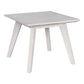 HALIFAX SOLID ACACIA TIMBER LAMP TABLE/SIDETABLE  IN BRUSHED WHITE