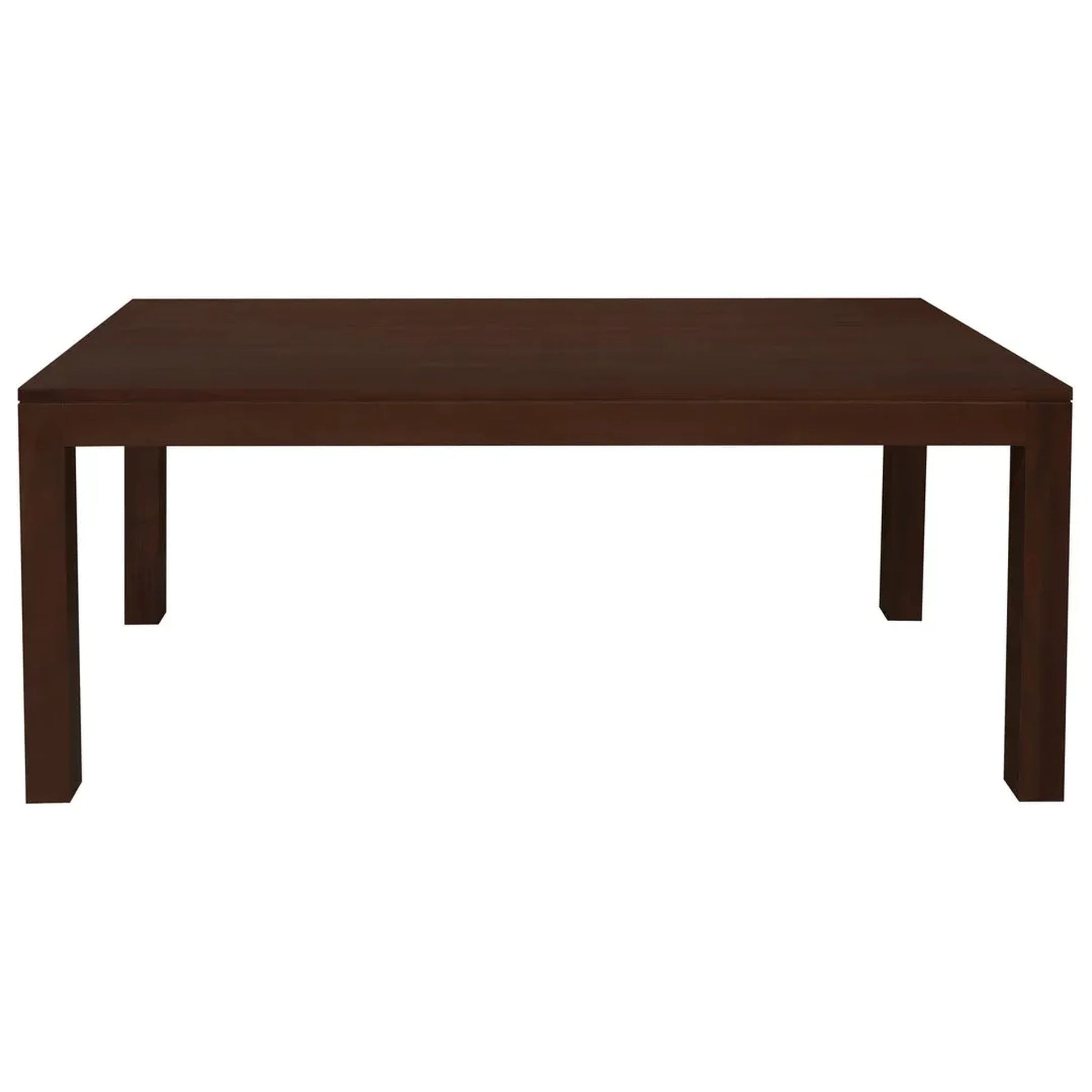 Tanaka Solid Mahogany Dining Table 180cm in Mahogany - Chocolate Wood