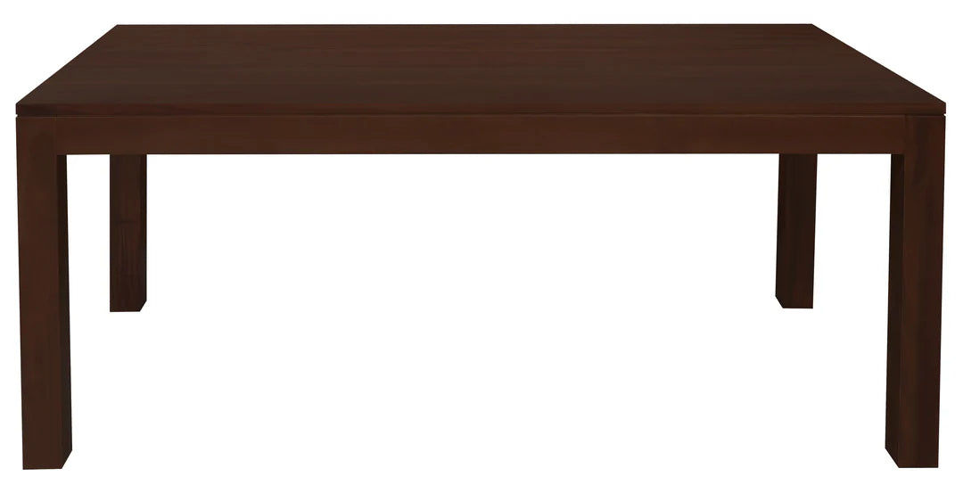 TANAKA SOLID MAHOGANY 180CM DINING TABLE IN MAHOGANY - MyChocolateWood