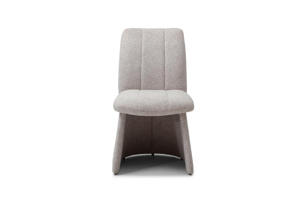 Montilla Skirted Dining Chair Beige 49x65x87cm