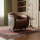 PINTO VINTAGE  LEATHER ARMCHAIR TOP GRAIN COW HIDE - MyChocolateWood