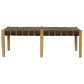 ELLIOT LEATHER SOLID MINDI TIMBER BENCH - NATURAL (Copy) - MyChocolateWood