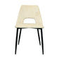 KRISTOF FABRIC DINING CHAIR - OATMEAL