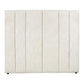MILLICENT LINEN BED HEADBOARD OFF-WHITE QUEEN SIZE - MyChocolateWood