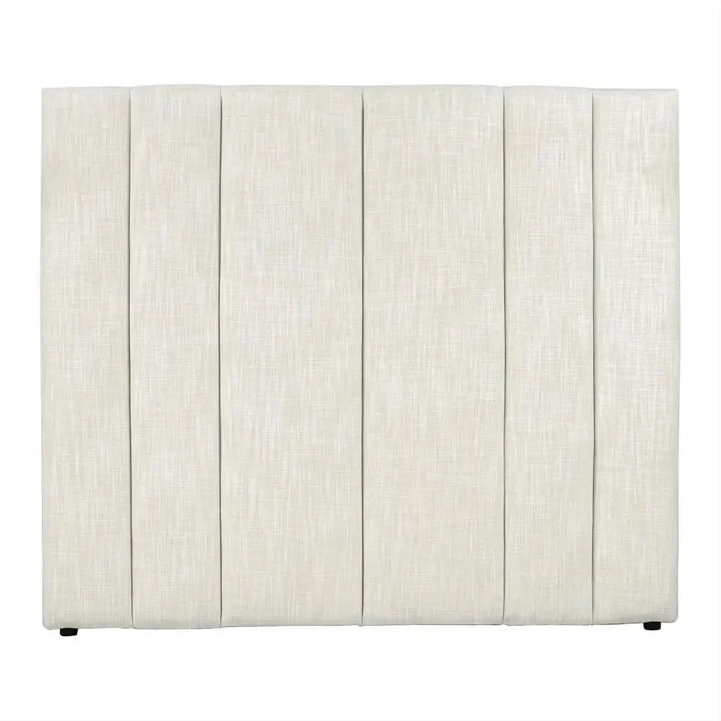 MILLICENT LINEN BED HEADBOARD OFF-WHITE QUEEN SIZE