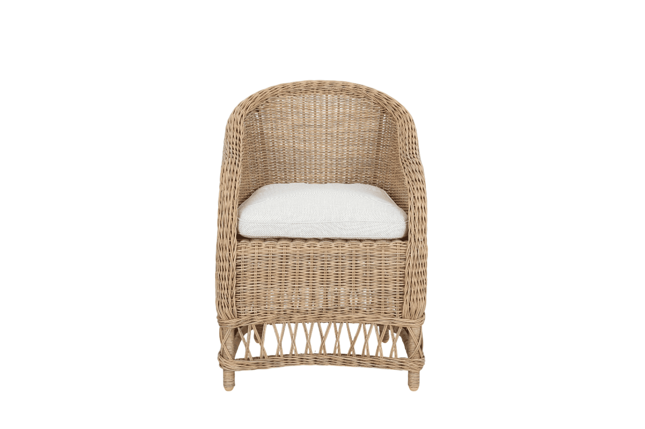DANARA OUTDOORS RATTAN DINING CHAIR NATURAL (Copy) - MyChocolateWood