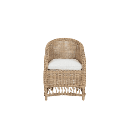 DANARA OUTDOORS RATTAN DINING CHAIR NATURAL (Copy)