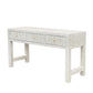 HEIDI MOTHER OF PEARL 3-DRAWER CONSOLE TABLE/HALL TABLE - MyChocolateWood