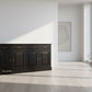 TASMANIA SOLID MAHOGANY BUFFET SIDEBOARD 4 DOORS AND 4 DRAWERS IN CHOCOLATE - MyChocolateWood