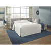 ASTOR RHF CHENILLE CHAISE WITH  SOFA BED ALLOY COLOUR - MyChocolateWood