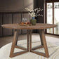 RUSSELL MANGO WOOD ROUND DINING TABLE BROWN 160CM DIA.