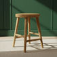 FITAN SOLID OAKSTOOL NATURAL TOP/NATURAL LEGS HEIGHT 45CM - MyChocolateWood