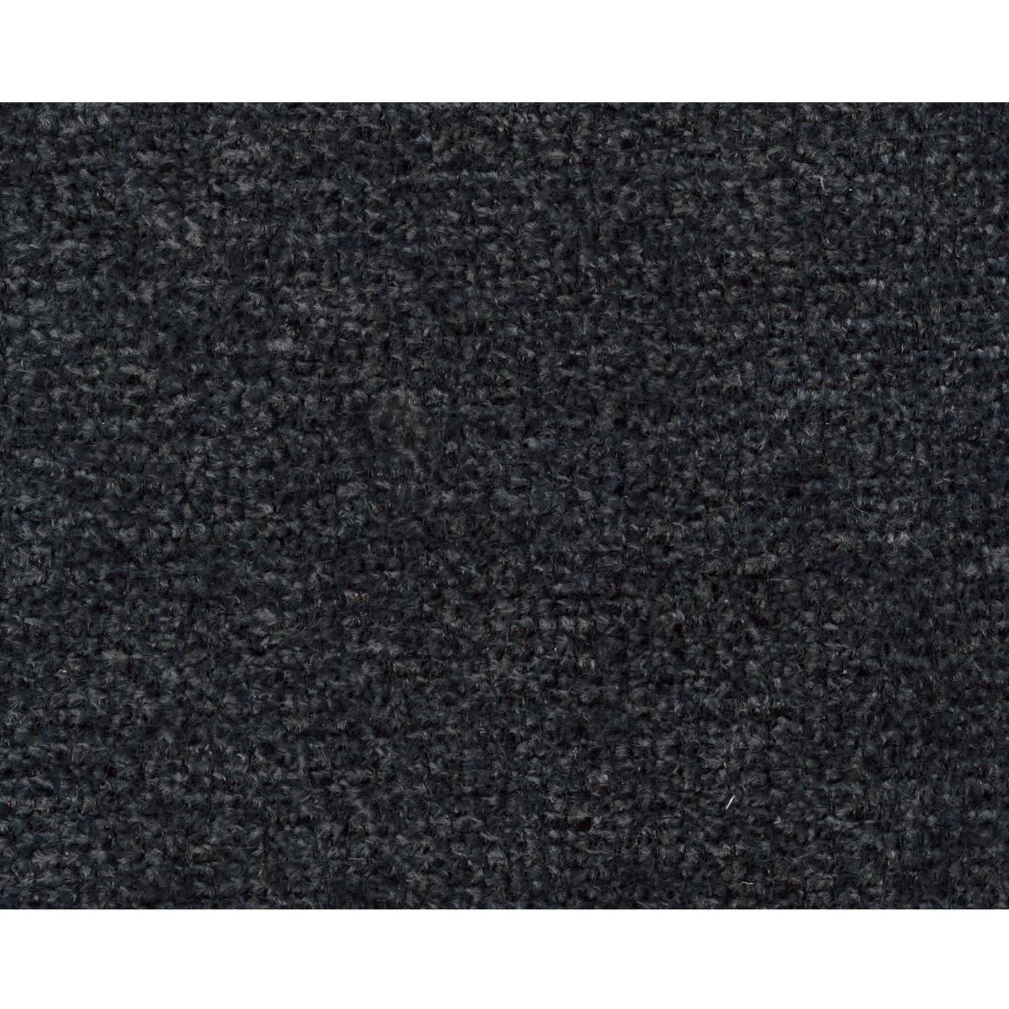 Astor Chenille Chaise Sofa Bed fabric swatch in Slate - Chocolate Wood