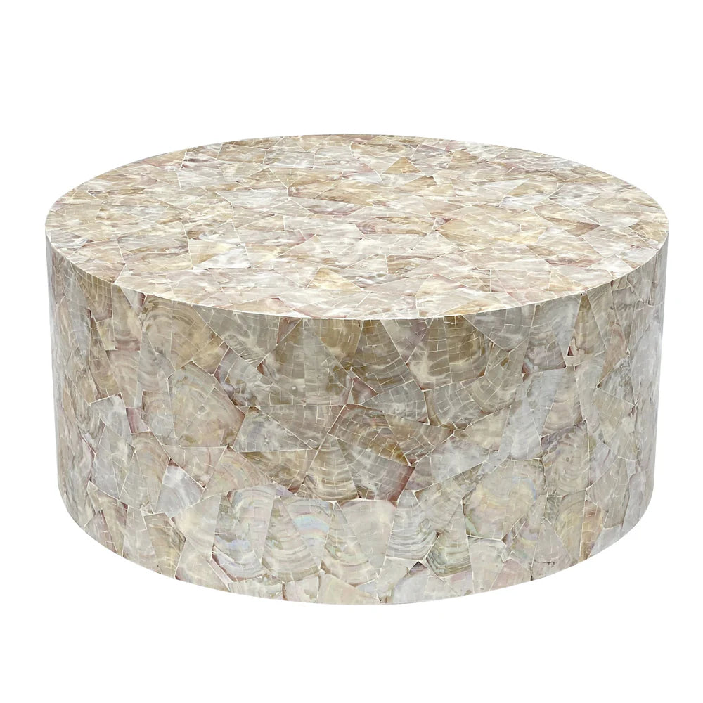 BIANCA MOTHER OF PEARL HAND MADE COFFEE TABLE - MyChocolateWood