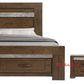 HERITAGE MALAYSIAN HARDWOOD 2 DRAWER BEDSIDE TABLES CHARCOAL GREY