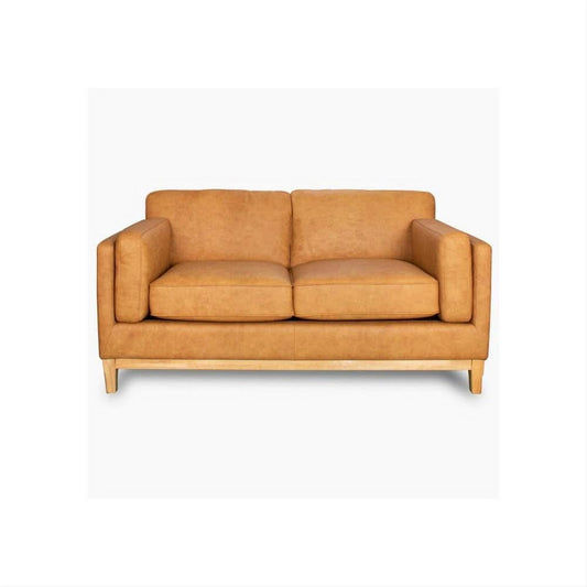 MARQUIS 2-SEATER OSLO LEATHER SOFA TAN
