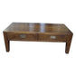 TARA SOLID OAK 2 DRAWER 2-WAY COFFEE TABLE, 120CM, BROWN - MyChocolateWood