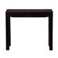 TANAKA SOLID MAHOGANY TIMBER CONSOLE TABLE/HALL TABLE WITH 1 HIDDEN DRAWER 90CM IN CHOCOLATE - MyChocolateWood