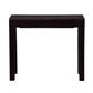 Tanaka Solid Mahogany Console Table 90cm with 1 Hidden Drawer in Chocolate - Chocolate Wood