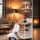 VESPA SCOOTER BAR / WINE RACK / DISPLAY CABINET / SHELF - ON BODY OF VESPA - MyChocolateWood