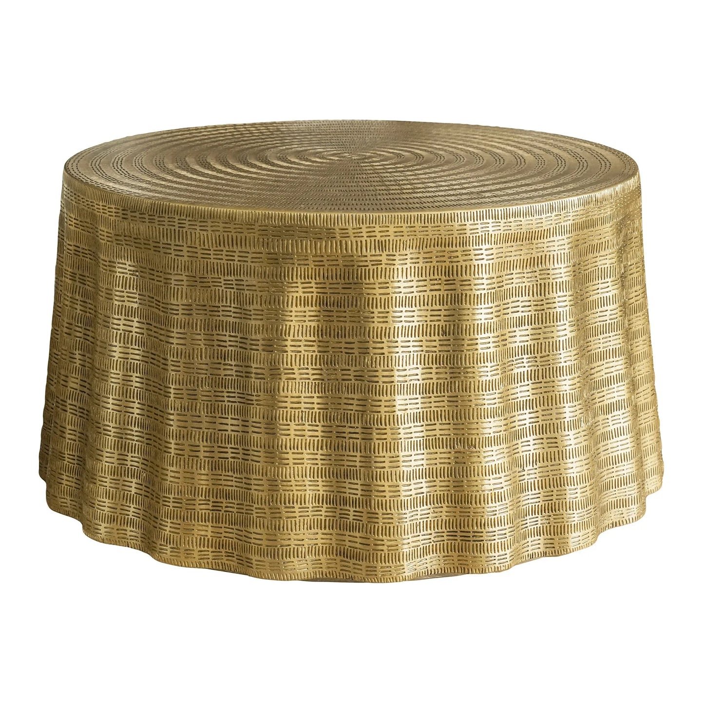 Harbour  Woven-Look Round Coffee Table
