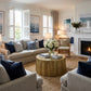Harbour  Woven-Look Round Coffee Table