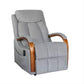 Vorn Fabric Dual Motor Lift Chair / Electric Recliner / Armchair in Graphite-MyChocolateWood