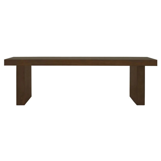 BRENTWOOD SOLID MINDI BENCH WALNUT - MyChocolateWood