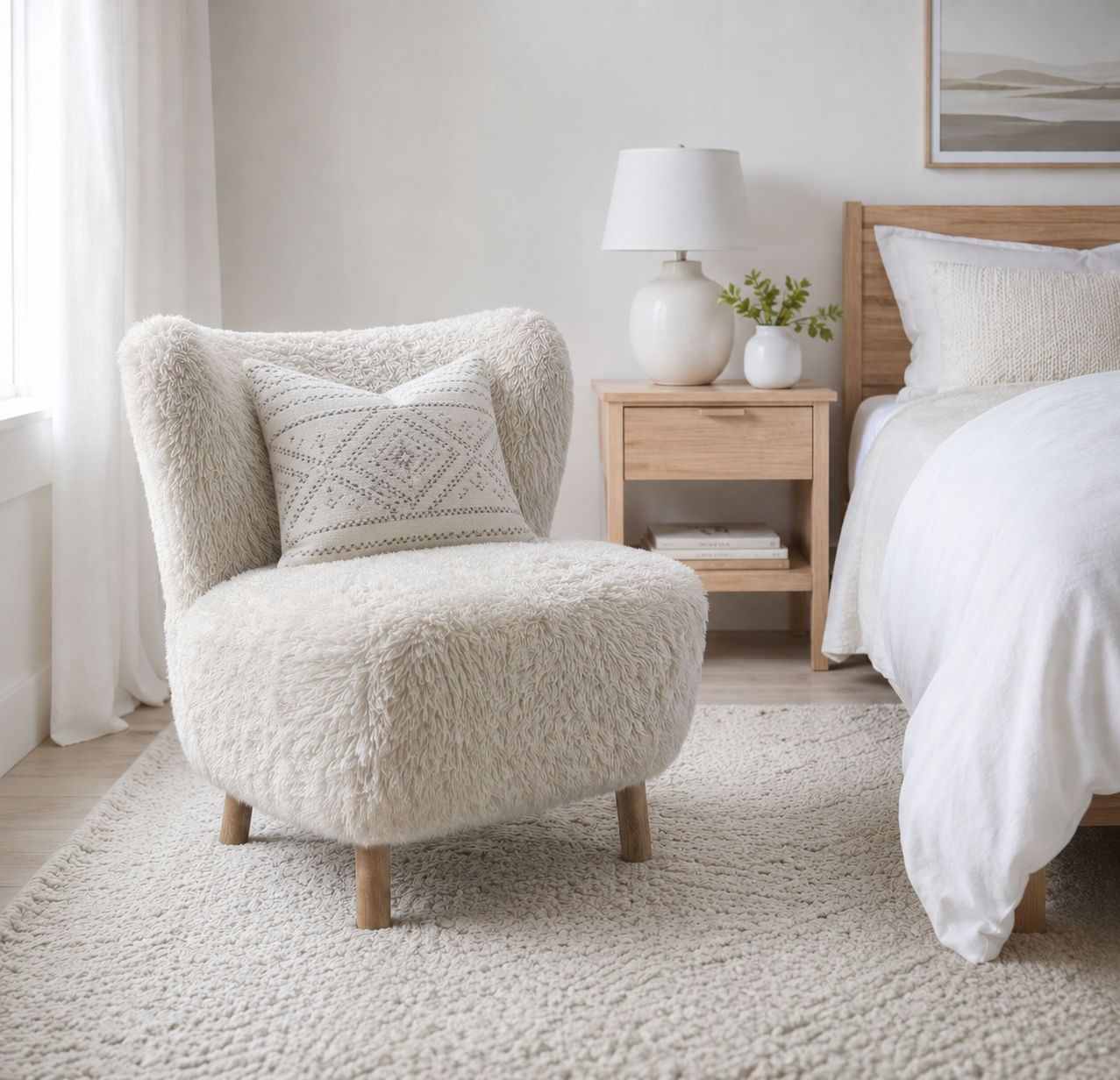 Codi Occasional Chair/Lounge Chair - White