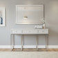 DIMANTA DESIGNER  3-DRAWER HALL TABLE/CONSOLE TABLE WHITE - MyChocolateWood