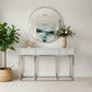 DIMANTA DESIGNER  3-DRAWER HALL TABLE/CONSOLE TABLE WHITE - MyChocolateWood