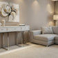 DIMANTA DESIGNER  3-DRAWER HALL TABLE/CONSOLE TABLE WHITE - MyChocolateWood