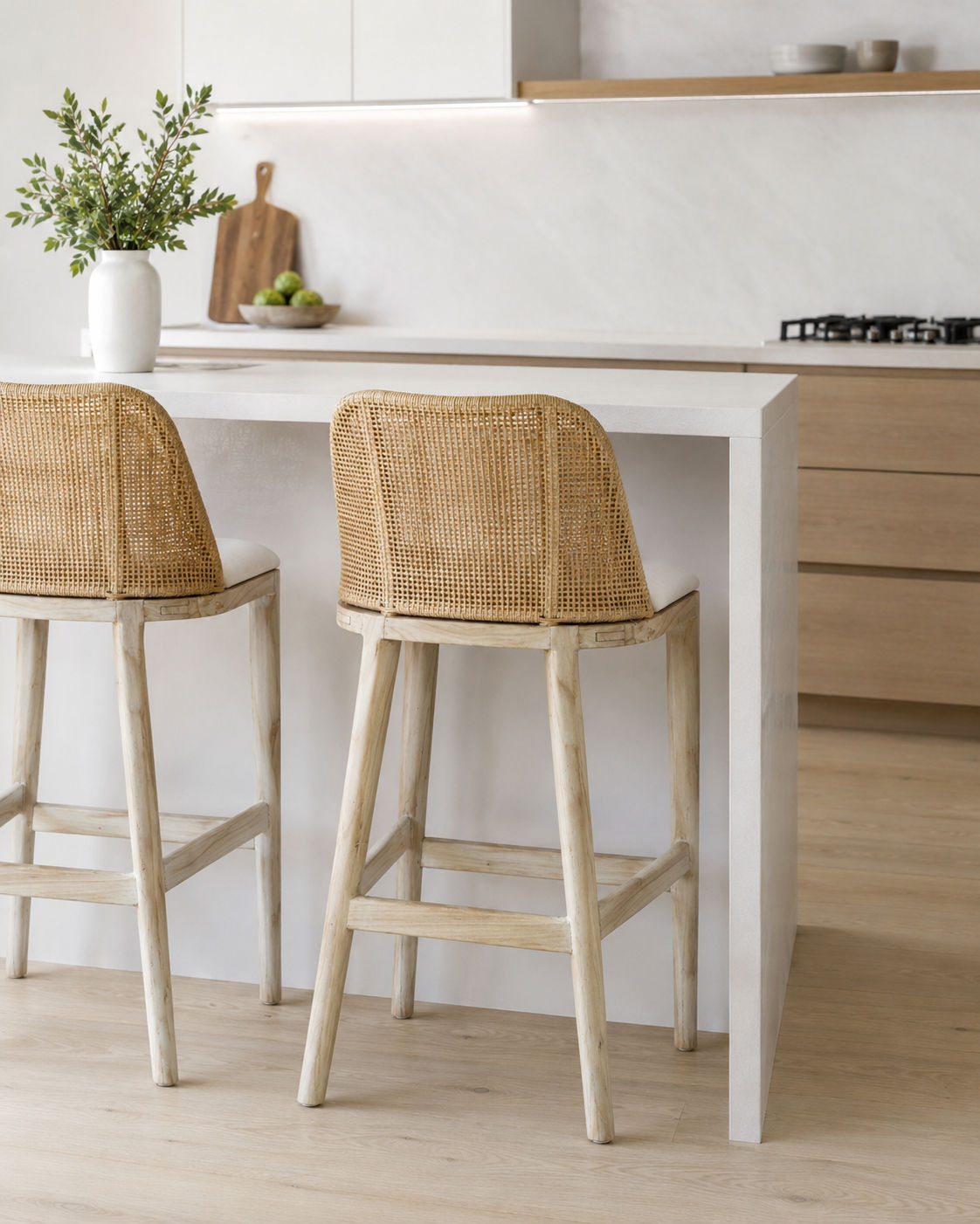 Lancaster Hamptons Rattan Counter Stool