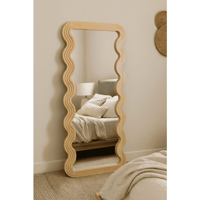 SHIMMY TALL MIRROR RUSTIC MINDI WOOD FRAME (Copy) - MyChocolateWood