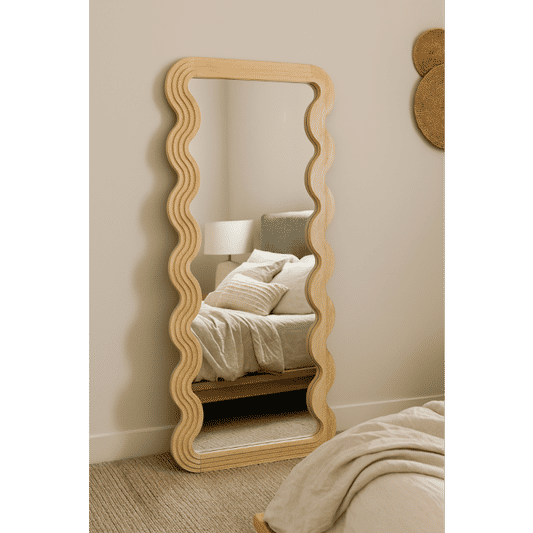 SHIMMY TALL MIRROR RUSTIC MINDI WOOD FRAME (Copy) - MyChocolateWood