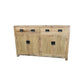 Tara Solid Russian Oak Buffet / Sideboard 180cm with 2 Drawers and 4 Doors in Natural - Chocolate Wood