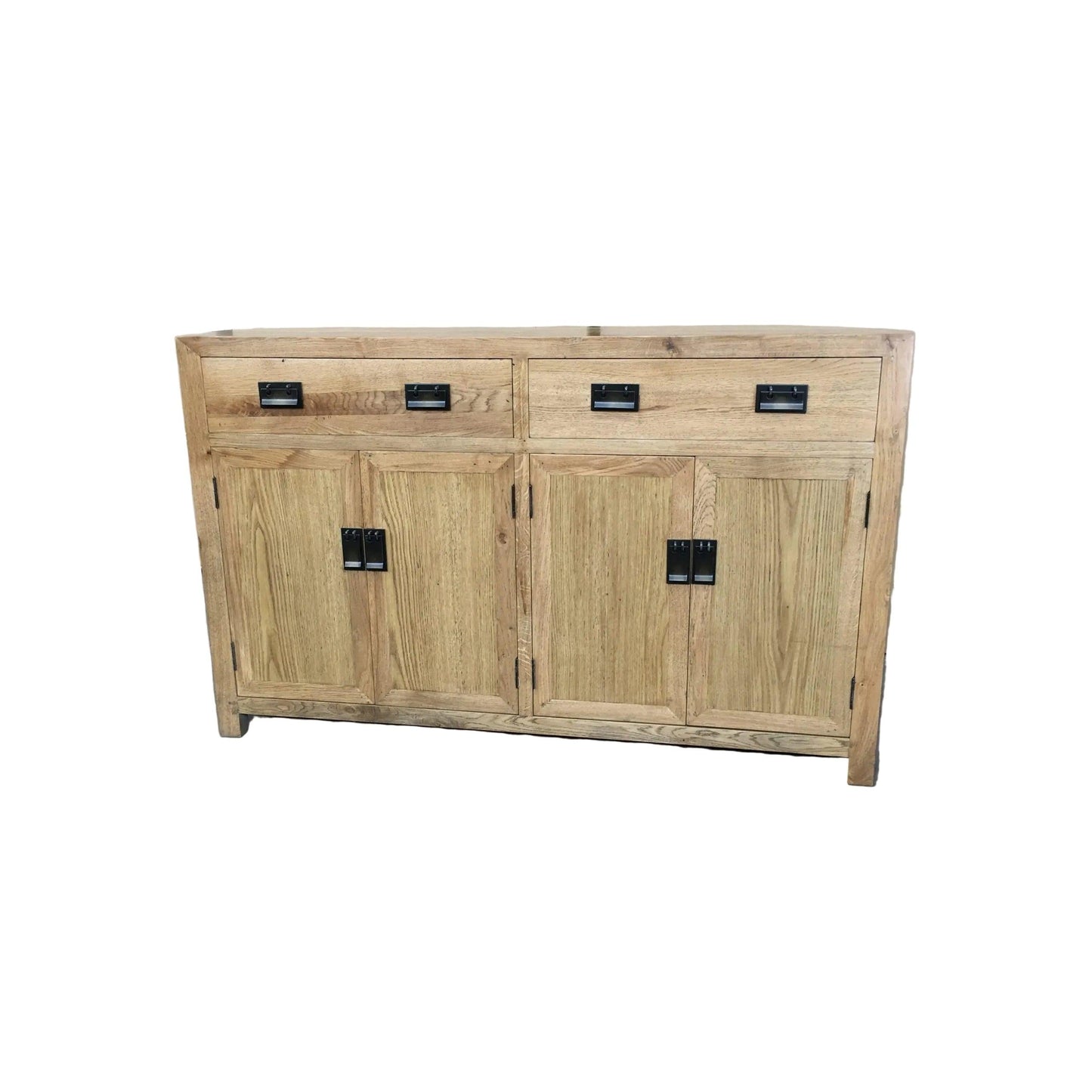 Tara Solid Russian Oak Buffet / Sideboard 180cm with 2 Drawers and 4 Doors in Natural - Chocolate Wood