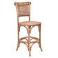 Linden Reclaimed Oak Bar Stool/Counter Stool 50x54x106 Natural