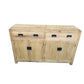 Tara Solid Russian Oak Buffet / Sideboard 180cm with 2 Drawers and 4 Doors in Natural - Chocolate Wood