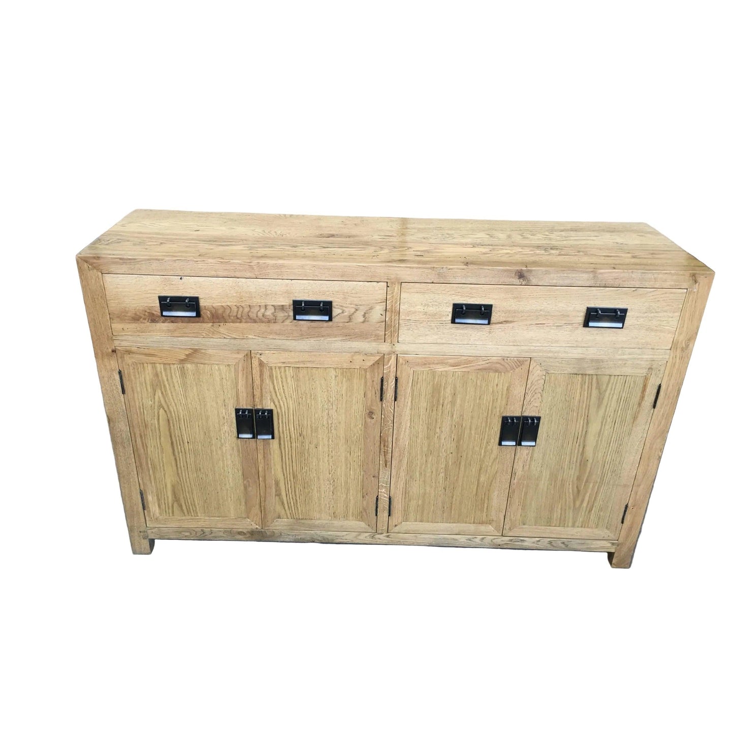 Tara Solid Russian Oak Buffet / Sideboard 180cm with 2 Drawers and 4 Doors in Natural - Chocolate Wood