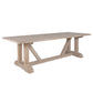 ROSWELL MANGO WOOD DINING TABLE 280CM WHITEWASH