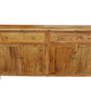 LINDI RECYCLED ELM RUSTIC COUNTRY STYLE BUFFET/SIDEBOARD 4 DOORS 2 DRAWERS HONEY 180CM - MyChocolateWood