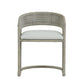FORSTER HAMPTON RATTAN DINING CHAIR IN WHITE - MyChocolateWood