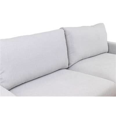 KIRTON FABRIC 3-SEATER SOFA LIGHT GREY - MyChocolateWood