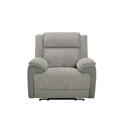 COLVOS 1-SEATER ELECTRIC RECLINER SOFA OYSTER COLOUR - MyChocolateWood