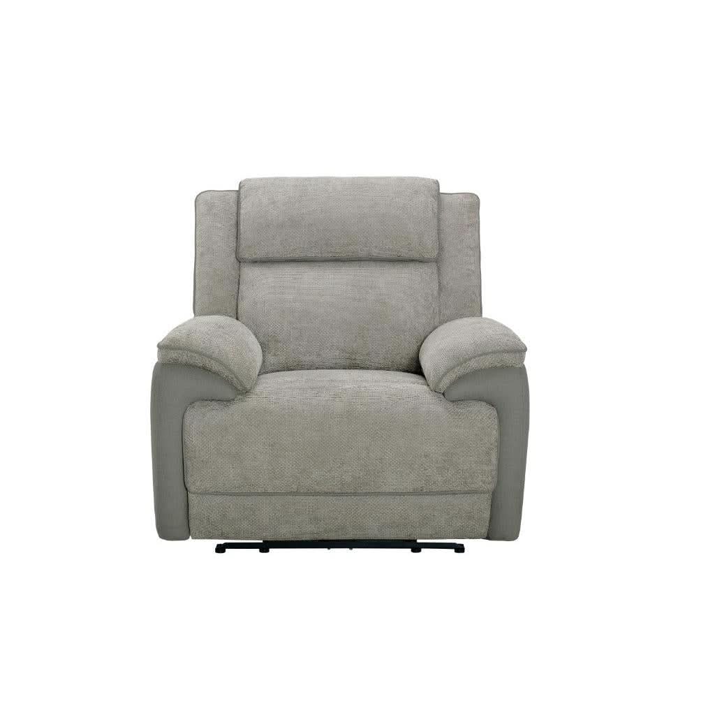 COLVOS 1-SEATER ELECTRIC RECLINER SOFA OYSTER COLOUR - MyChocolateWood